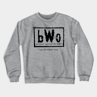 Badger World Order (Black) Crewneck Sweatshirt